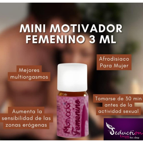 Motivador Femenino "M". Mini Shot