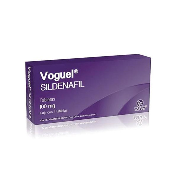 Sildenafil 100mg  4 Tabletas