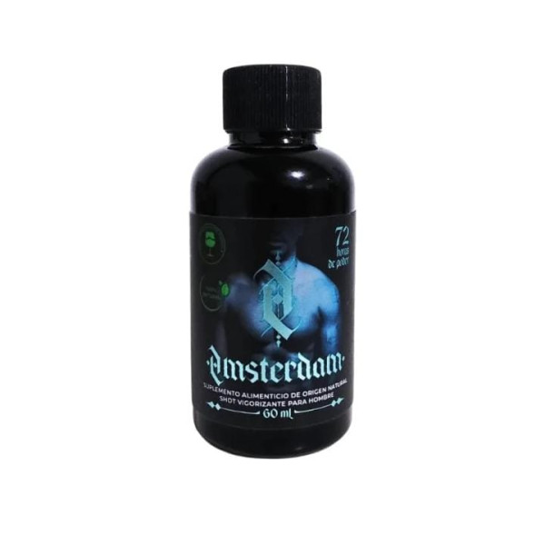 Amsterdam. Shot Vigorizante para hombre