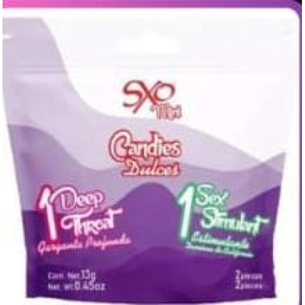 Dulces Candies. 1 dulce garganta profunda y 1 estimulante Dulces Candies. 1 dulce garganta profunda y 1 estimulante