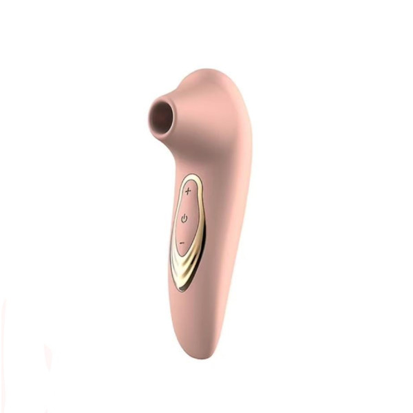 Blowing and suction vibration rod