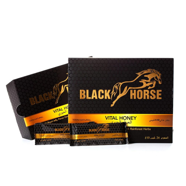 Black Horse Honey. CAJA COMPLETA 12 sobres