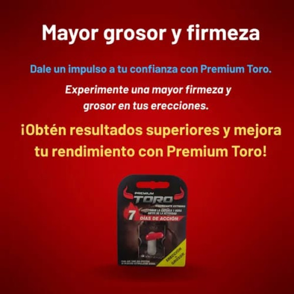 Premium TORO. Vigorizante Extremo
