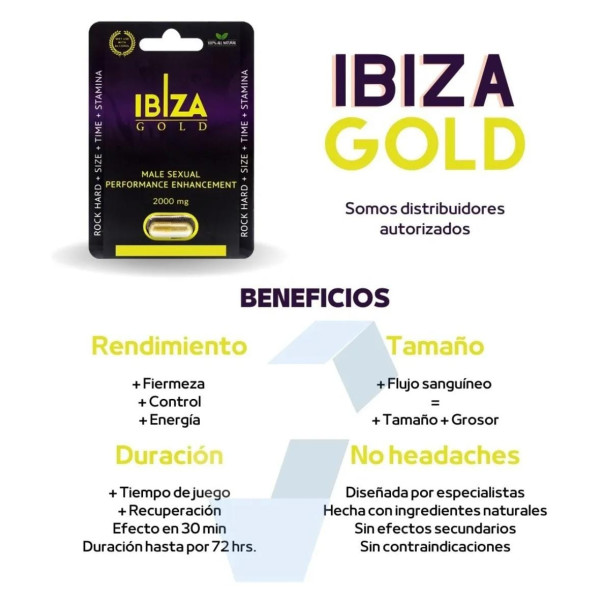 IBIZA GOLD 2000MG
