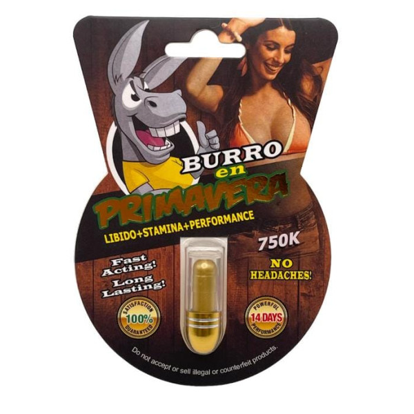 Pastilla burro en primavera