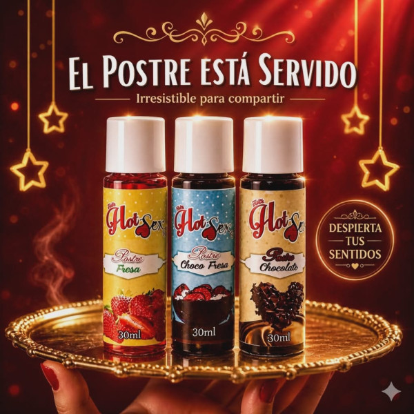 Postre Corporal. Líquido Comestible 30ml