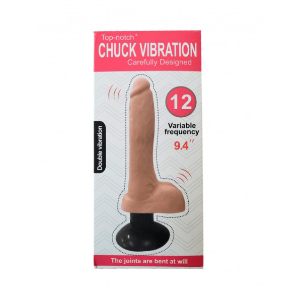 CHUCK VIBRATION 9.4 Dildo con Vibración