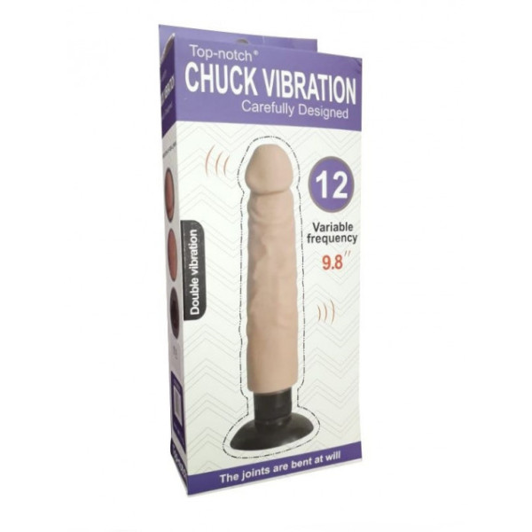 CHUCK VIBRATION 9.8 Dildo con Vibración